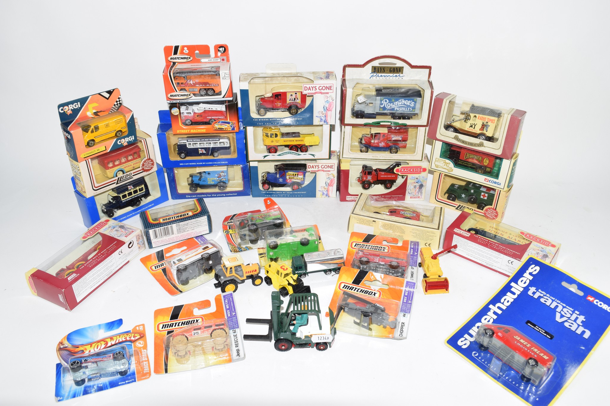 QUANTITY OF BOXED LLEDO DAYS GONE BY MATCHBOX CARS