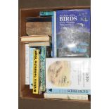 BOX OF MIXED BOOKS, SOME ORNITHOLOGY INTEREST