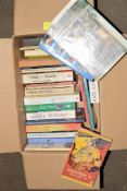 BOX OF BOOKS, PAPERBACKS, BY VARIOUS AUTHORS