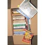 BOX OF BOOKS, PAPERBACKS, BY VARIOUS AUTHORS