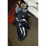 SET OF DONNAY AND OTHER GOLF CLUBS IN BAG