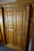 PINE WARDROBE, 105CM WIDE