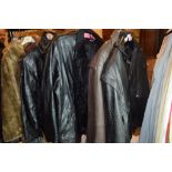 FIVE LEATHER JACKETS
