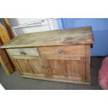 VINTAGE PINE SIDEBOARD, WIDTH APPROX 156CM