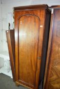 EARLY 20TH CENTURY MAHOGANY SINGLE WARDROBE