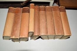 VARIOUS VOLUMES OF PUNCH MAGAZINE FROM 1898, 1904, 1906, 1908, 1915 ETC, ALL BOUND