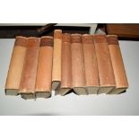 VARIOUS VOLUMES OF PUNCH MAGAZINE FROM 1898, 1904, 1906, 1908, 1915 ETC, ALL BOUND