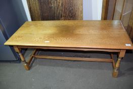 MODERN COFFEE TABLE, APPROX 120CM LONG