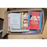 BOX OF MIXED BOOKS, SOME PAPERBACKS, MEDICINE INTEREST AND MONTSERRAT THE MASTER MARINER