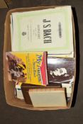 BOX OF MIXED BOOKS MAINLY MUSIC