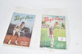 BOYS OWN PAPER FROM 1948 AND FURTHER COPY FROM 1949