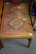 TILE TOP COFFEE TABLE