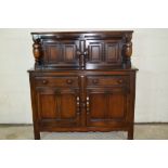 REPRODUCTION COURT CUPBOARD, WIDTH APPROX 118CM