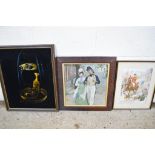 QUANTITY OF LARGE FRAMED PRINTS