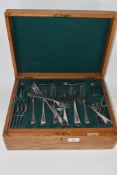 BOX CONTAINING CUTLERY MAINLY BY MAPPIN & WEBB