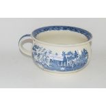 WEDGWOOD WILLOW PATTERN CHAMBER POT