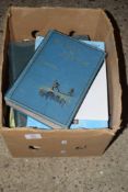 BOX OF MIXED BOOKS, THE WORLD OF ADVENTURE, HANDBOOK ON MICROSOFT OFFICE 2000 ETC