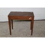 LATE 20TH CENTURY PIANO STOOL