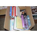 BOX OF MIXED BOOKS, NOVELS, ANCIENT MIRRORS OF WOMANHOOD