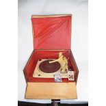 1960S BROADCASTER GRAMOPHONE IN ORIGINAL BOX