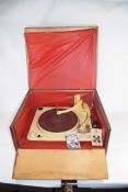 1960S BROADCASTER GRAMOPHONE IN ORIGINAL BOX