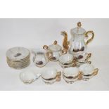 PART TEA SET IN ITALIAN PORCELAIN