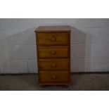 SMALL BEDSIDE DRAWER UNIT, WIDTH APPROX 44CM