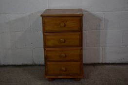 SMALL BEDSIDE DRAWER UNIT, WIDTH APPROX 44CM