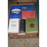 BOX OF MIXED BOOKS INCLUDING ARCHITECTURE, THE HISTORY OF WELLINGTON COLLEGE