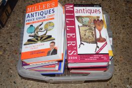 BOX OF MIXED BOOKS, MAINLY ANTIQUE INTEREST INCLUDING MILLERS PRICE GUIDES