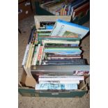 BOX OF MIXED BOOKS, SOME NORFOLK INTEREST AND HARROW SCHOOL