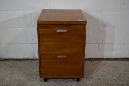 TWO-DRAWER SUSPENSION FILING CABINET, WIDTH APPROX 51CM