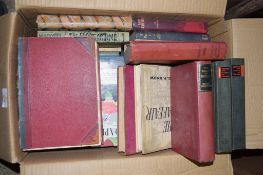 BOX OF MIXED BOOKS, SHORT STORIES BY H G WELLS