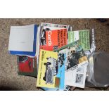 BOX OF MIXED BOOKS MAINLY MOTORCYCLING INTEREST