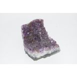 LARGE PIECE OF PURPLE COLOURED QUARTZ