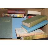 BOX OF MIXED BOOKS, SOME NORTH NORFOLK AND OTHER TRAVEL INTEREST, NORMANDY AND BRITTANY, WESTWARD