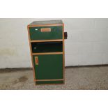 VINTAGE EX-HOSPITAL BEDSIDE CABINET, WIDTH APPROX 44CM