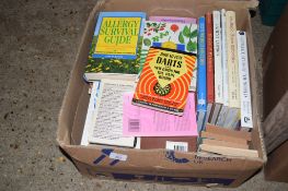 BOX OF MIXED BOOKS, SOME HISTORICAL INTEREST INCLUDING WORLD HISTORY, ANCIENT EMPIRES, ANGLO SAXON