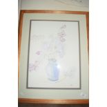 FRAMED FLORAL PRINT