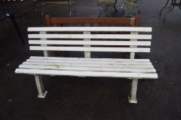 PLASTIC GARDEN BENCH 150CM WIDE