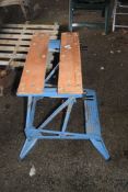 WORKMATE-TYPE FOLDING WORKBENCH