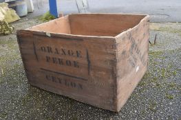 VINTAGE TEA CHEST