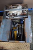 METAL TOOL BO AND CONTENTS INC CLAMPS, SPANNERS, ETC