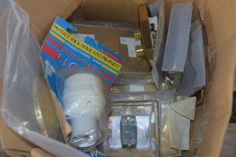 BOX: VARIOUS IRONMONGERY ETC