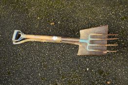 VINTAGE SHOVEL AND FORK