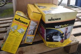 BOXED WAGNER WALL SPRAYER AND ACCESSORIES