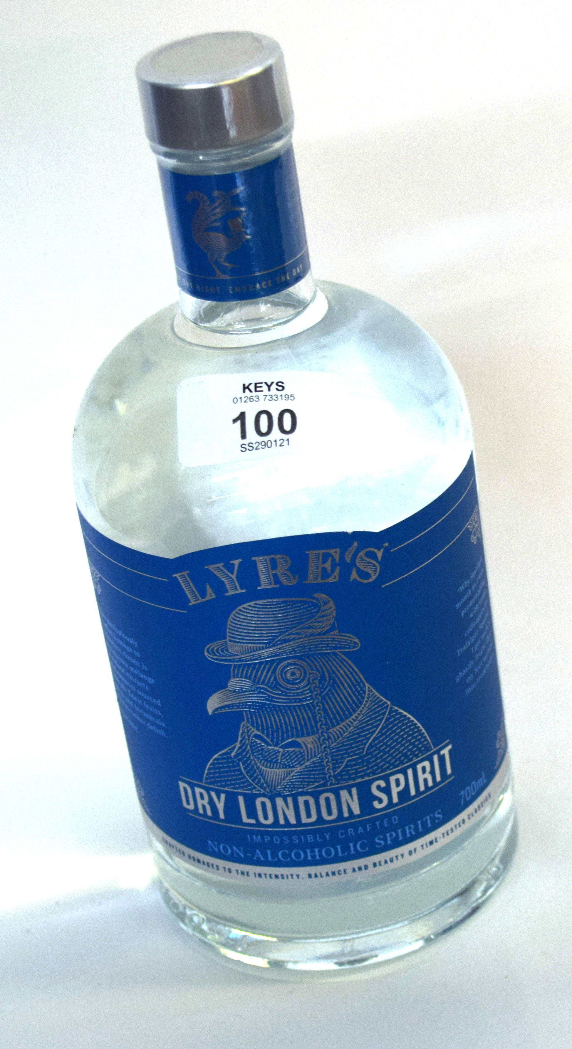 1 bottle Lyre's Dry London Spirit