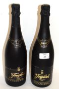 2 bottles NV Freixenet Sparkling