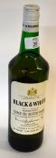 1 bottle Buchanan's Black & White Choice Old Scotch Whisky - 26 fl oz, 70° proof