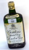 1 bottle Gordon's Gin, 26.6 fl oz, 70° proof (spring cap)